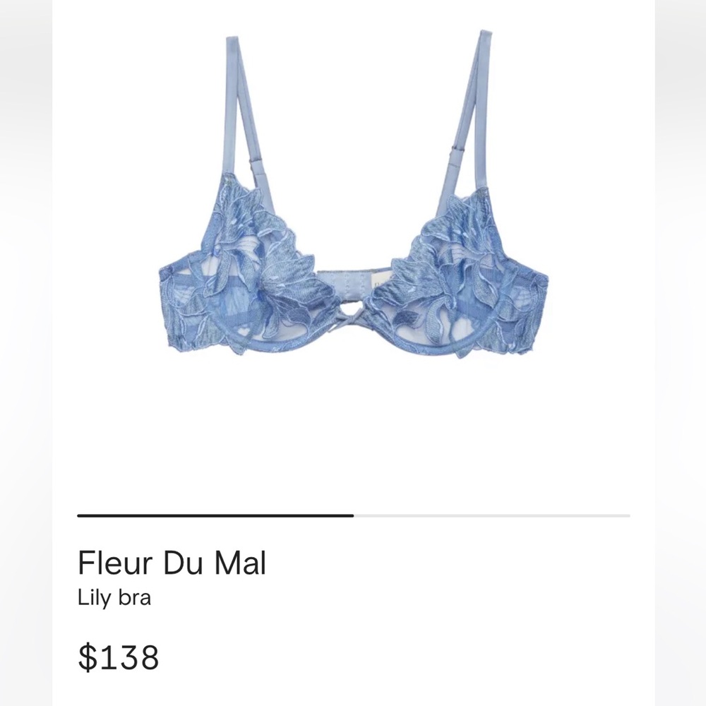 Fleur Du Mal Lily bra